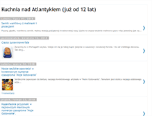 Tablet Screenshot of kuchnianadatlantykiem.com